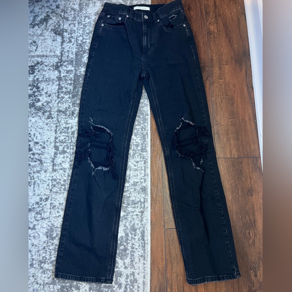 Eunina Black Codi 90s Dad Jeans size 24 - Picture 3 of 13